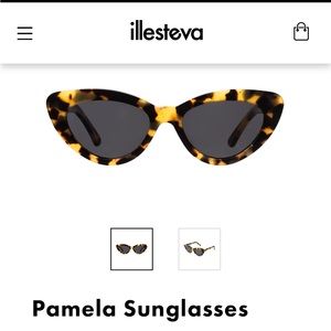 Illesteva Pamela sunglasses NEW IN BOX dark tortoise